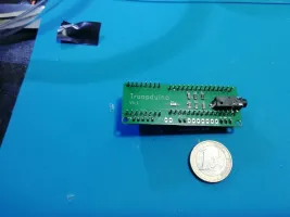 The spacesuit is using a Troopduino with modified com sounds